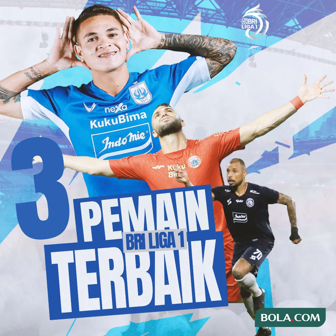 3 Pemain plus Pelatih Terbaik Pekan Kedua BRI Super League: Ada Penakluk Sang Juara