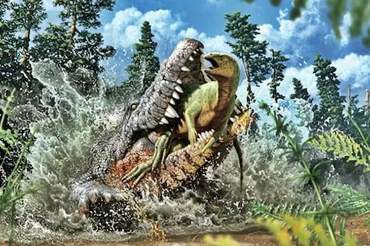 Buaya Purba Mengerikan Ini Memangsa Dinosaurus