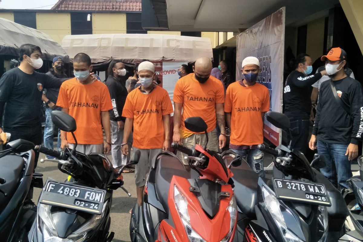 Curi Motor di Ketapang, Pelaku Bawa Pulang Hasil Curiannya ke Sanggau