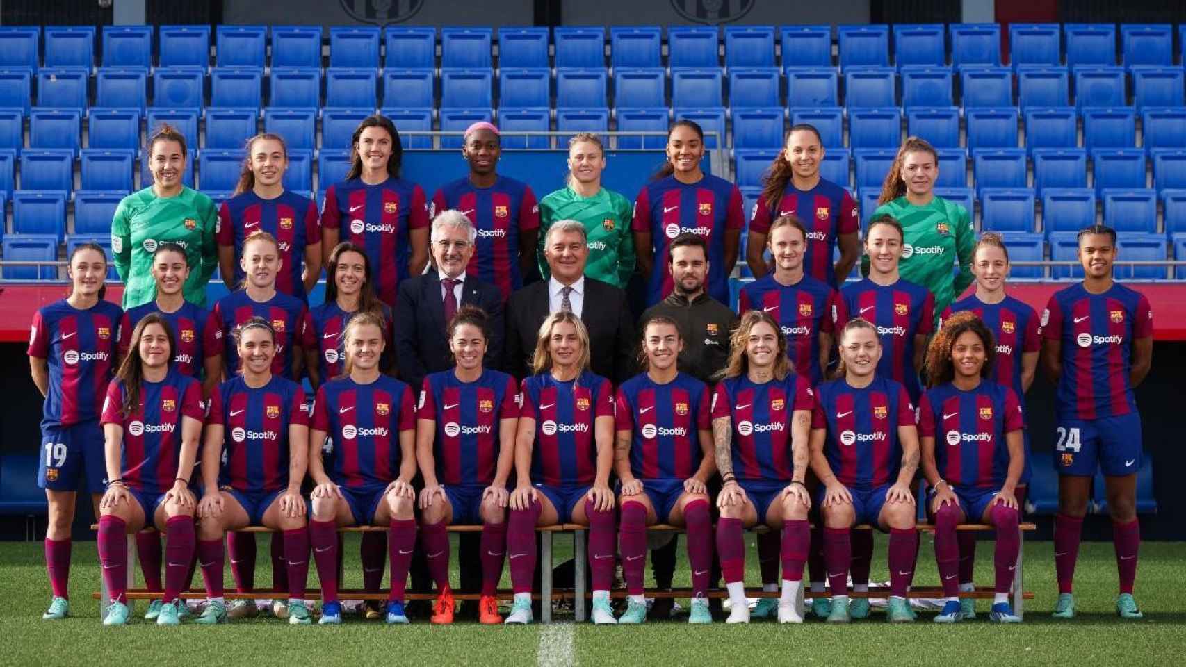 El Barça Femení Mengawali Musim dengan Pesta dan Perkenalan Tim di Stadion Johan Cruyff