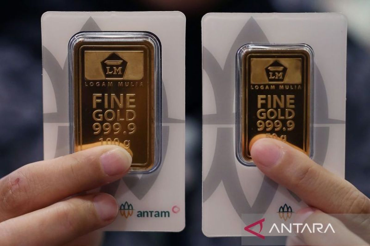 Emas Antam Turun jadi Rp 1.929.000 per Gram, Galeri24 Rp 1.918.000 per Gram