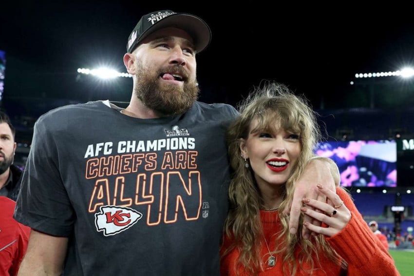 Foto Tunangan Taylor Swift dan Travis Kelce Ukir Rekor Instagram
