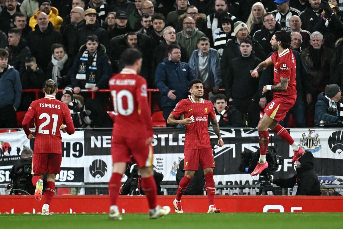 Hasil Liga Inggris: Gol Indah Dominik Szoboszlai Bawa Liverpool Tekuk Arsenal