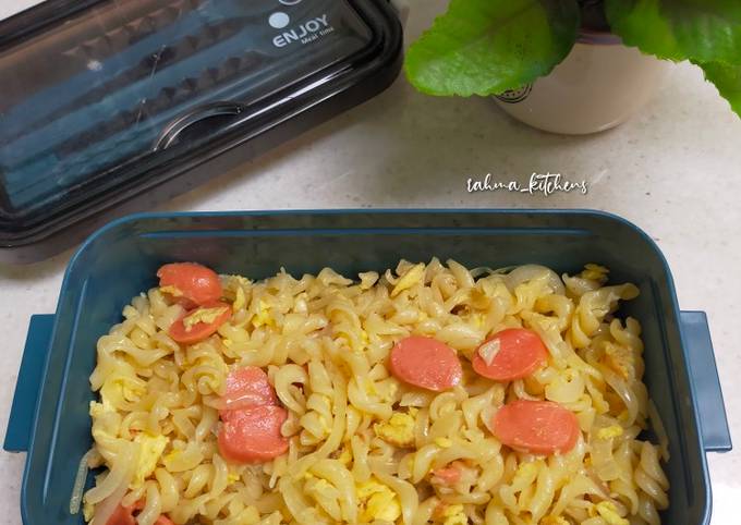 Ide Bekal ke Kantor, Resep Tumis Makaroni Menu Satset yang Enak!