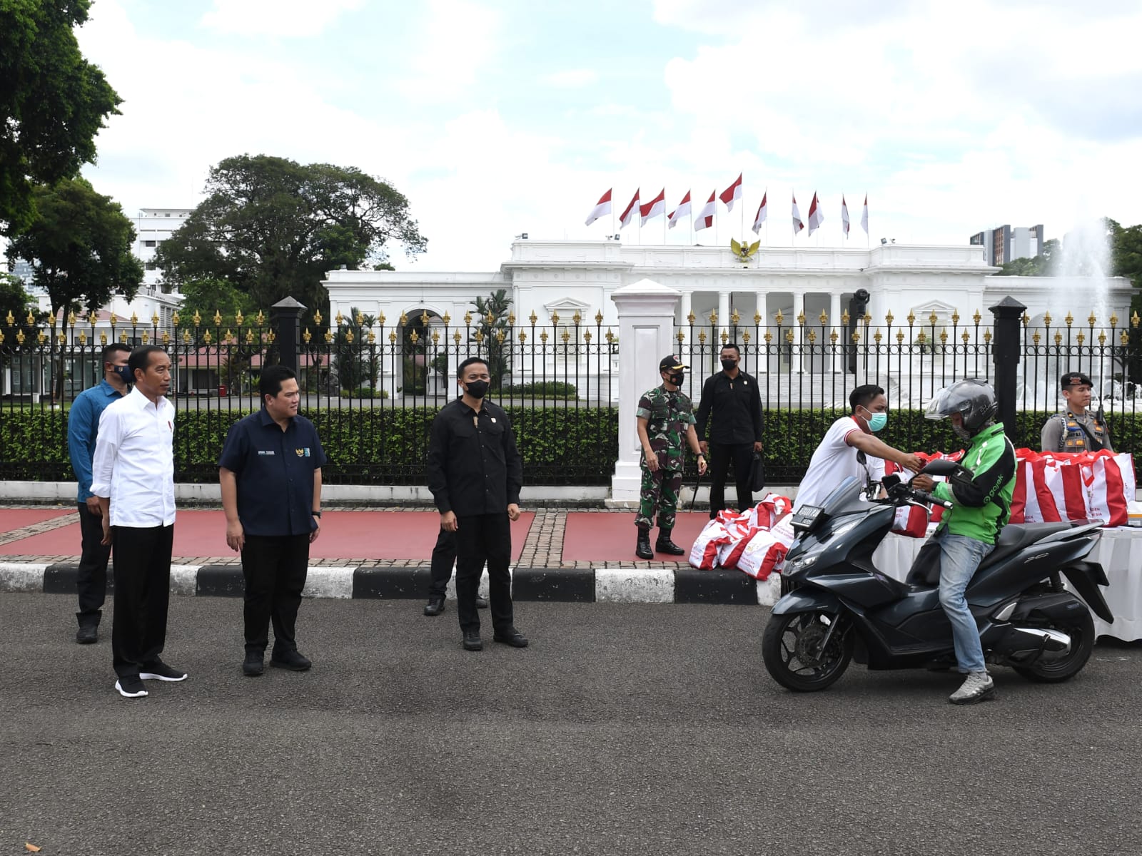 Istana soal Ojol Tertabrak Rantis: Kami Minta Aparat Kepolisian untuk Sabar