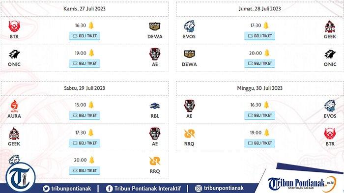 Jadwal MPL ID S16 Week 2 Hari Ini: Alter Ego Vs Evos