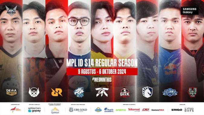 Jadwal MPL ID Season 16 Week 2: Dua penghuni teratas klasemen bertemu