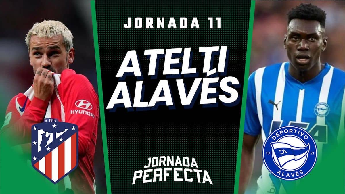 Los Posibles Onces de Atlético y Alavés