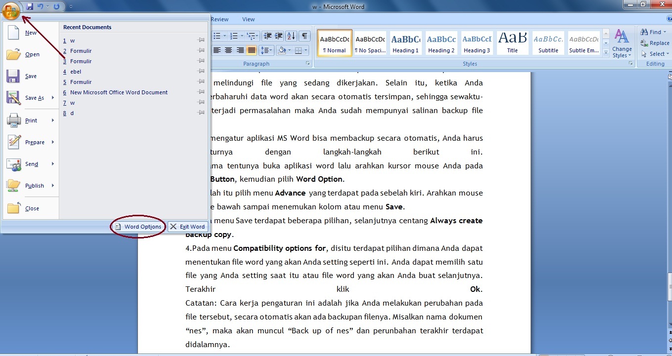 Microsoft Word Bakal Otomatis Save Dokumen ke Cloud