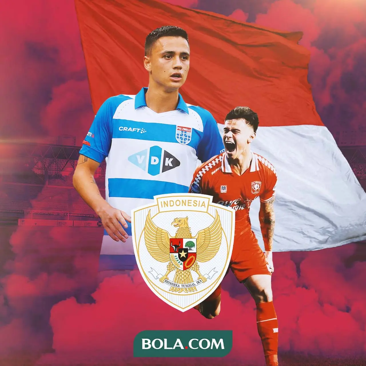 Seru! Perang Abroad Timnas Indonesia di Eropa Akhir Pekan Nanti: Emil Vs Jay, Hubner Vs Verdonk