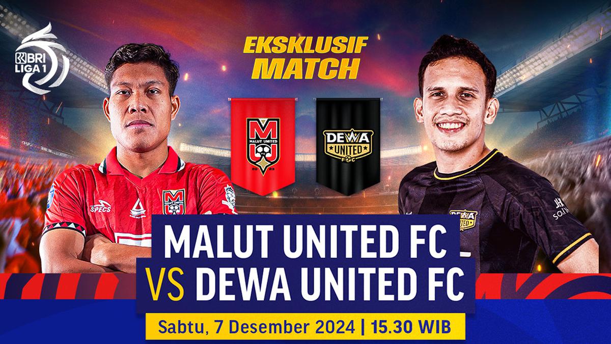 Siaran Langsung BRI Super League 25/26 Persija vs Malut United: Eksklusif di Vidio