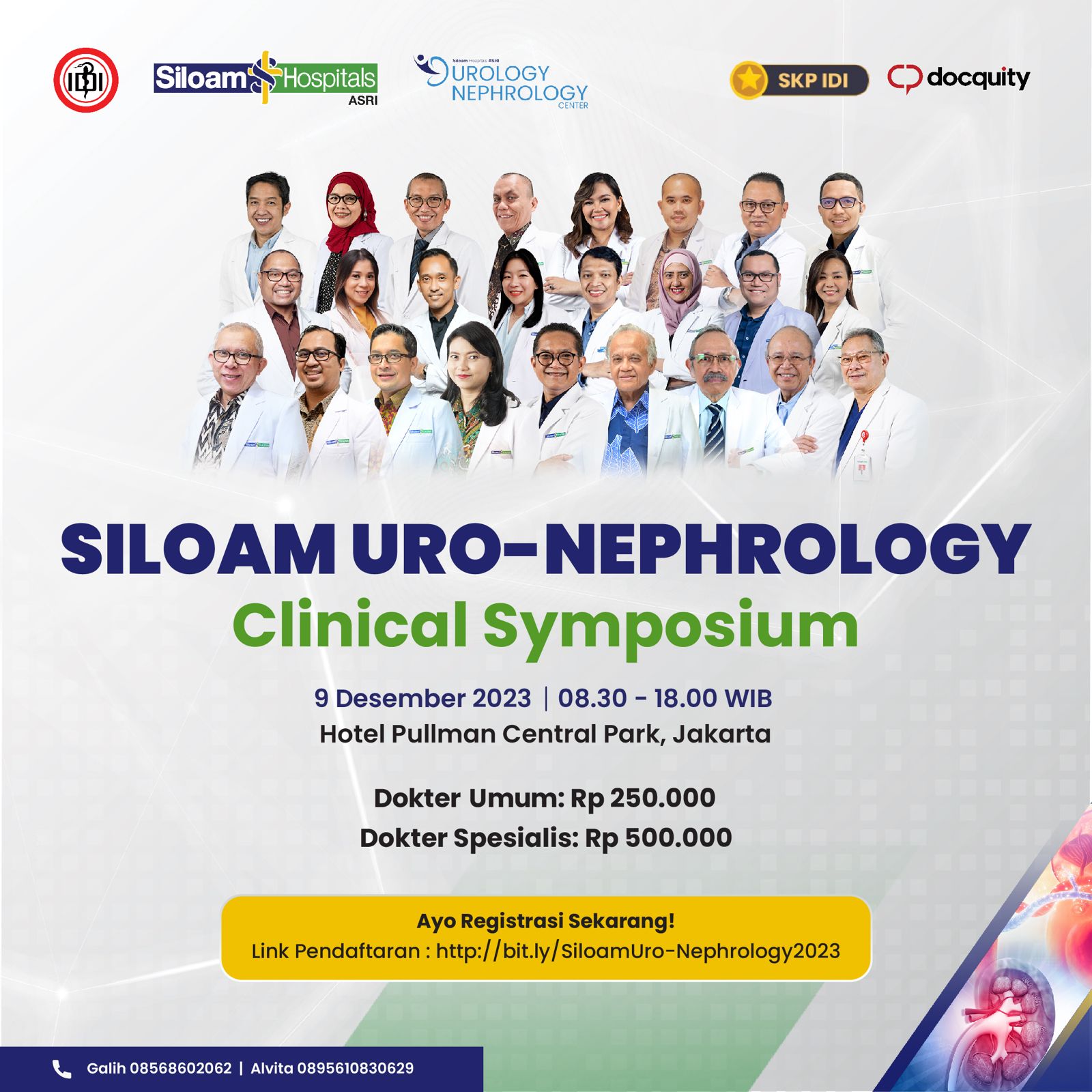 Siloam Hospitals ASRI Gelar Urology-Nephrology Summit 2025, Hadirkan Banyak Pakar