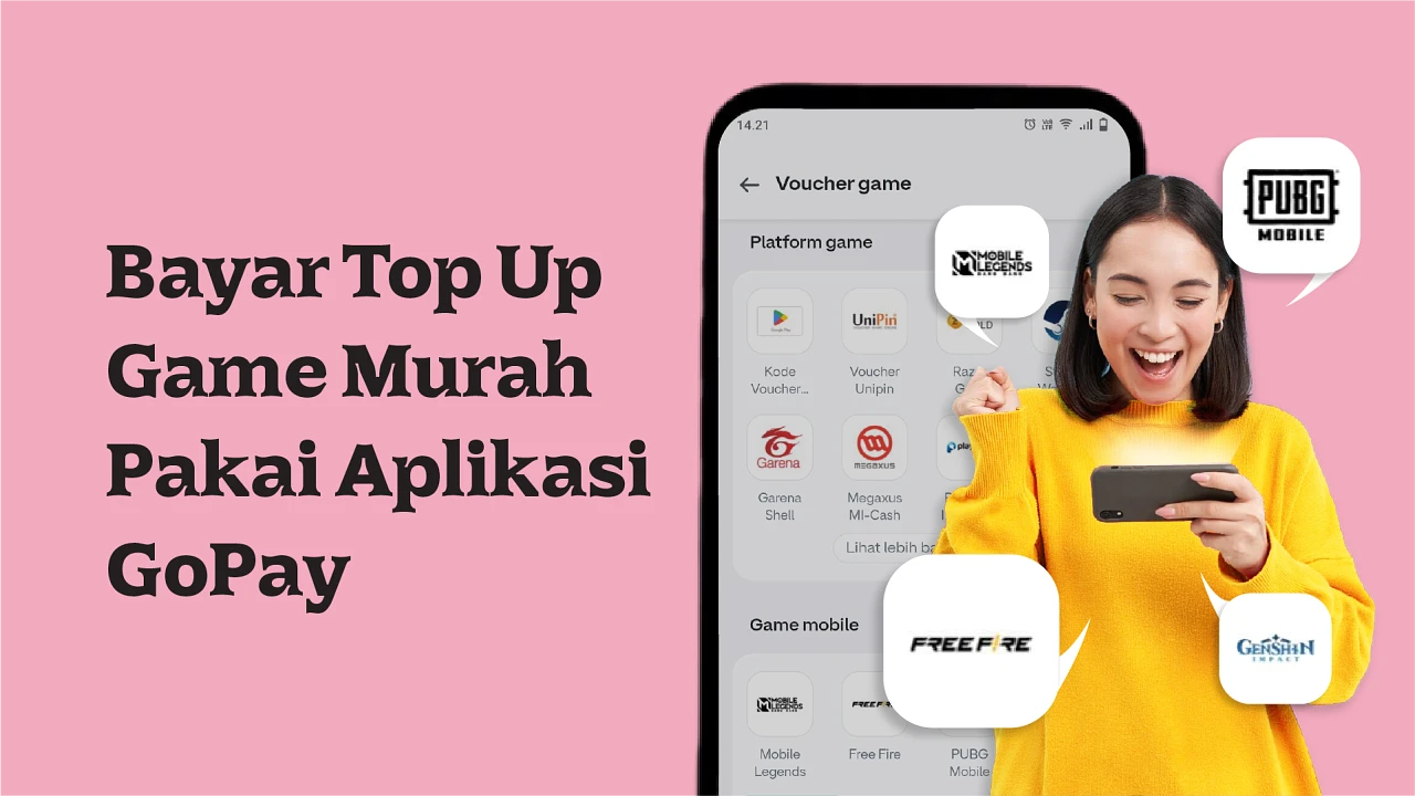 Suka Main Mobile Game? Top Up Game Favorit Lewat GoPay Games