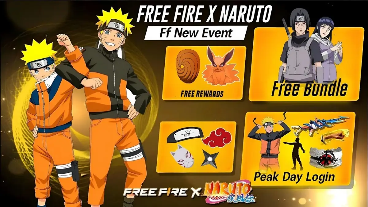 Survivors Merapat, Free Fire Kembali Collab dengan Naruto Shippuden!