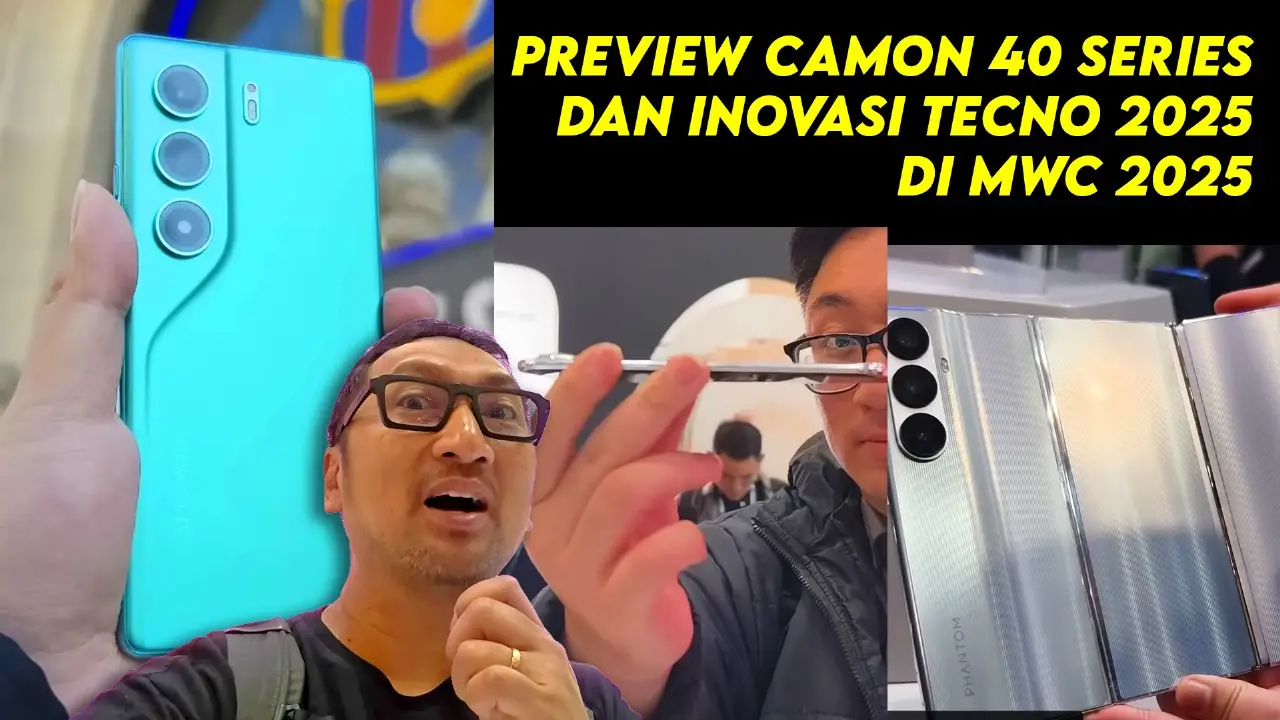 Unboxing Tecno Spark 40 Pro+: HP Tipis Harga Rp 2 Jutaan