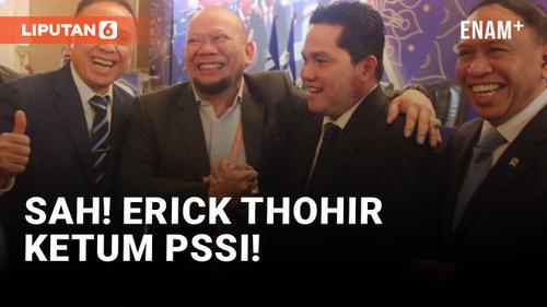 VIDEO: Ketum PSSI, Erick Thohir Hadiri Pameran Foto dan Buku Transformasi Timnas Indonesia | Enamplus