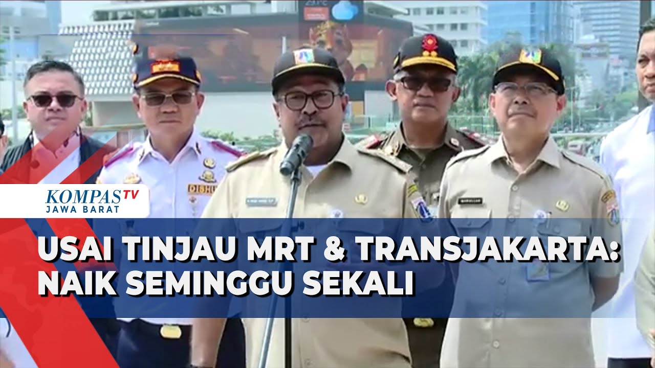 Wagub Rano Karno: Kita Gratiskan TransJakarta dan MRT Selama Seminggu