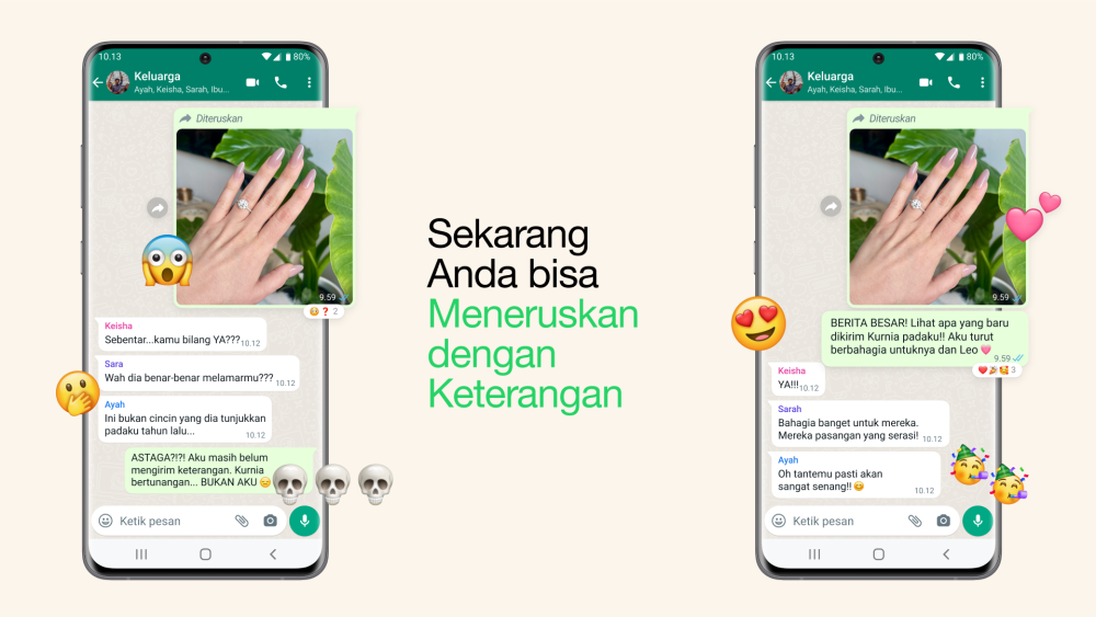 WhatsApp Rilis Writing Help, Bisa Tulis Pesan Lucu atau Profesional.