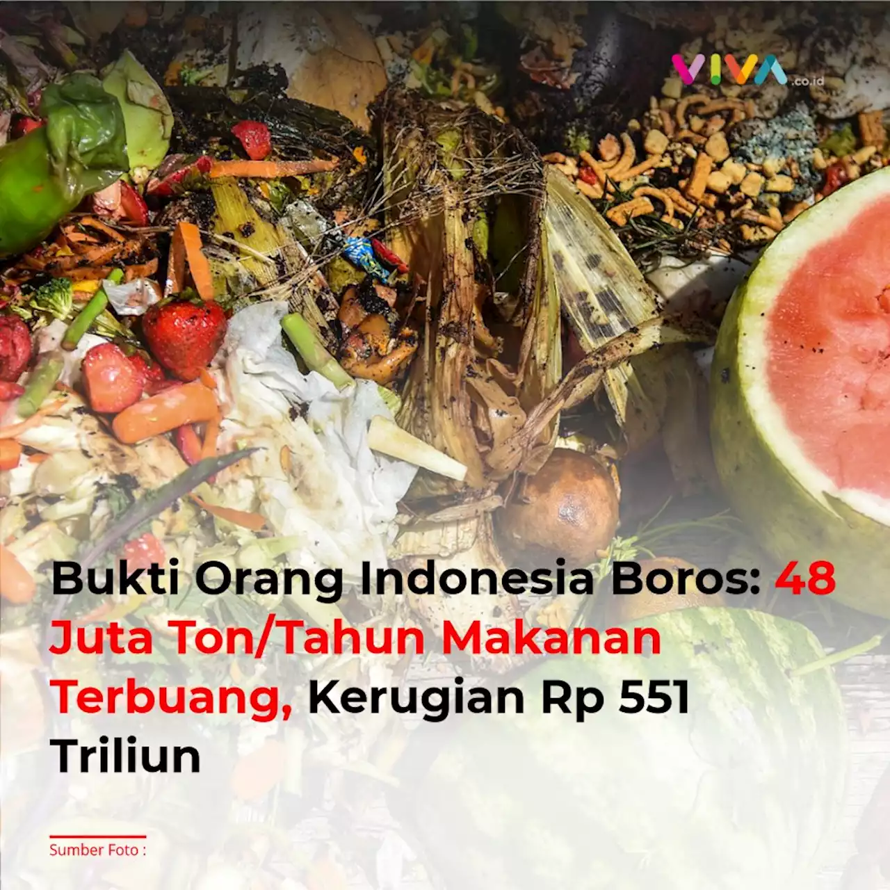 Zulhas Ungkap Setiap Tahun 48 Juta Ton Makanan di RI Terbuang: Jangan Mubazir