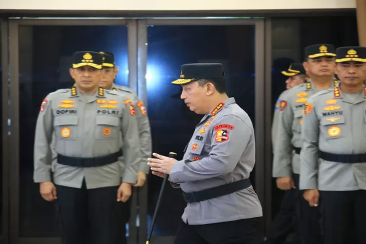 27 Pati Polri Naik Pangkat, Upacara Dipimpin di Rupattama Mabes Polri