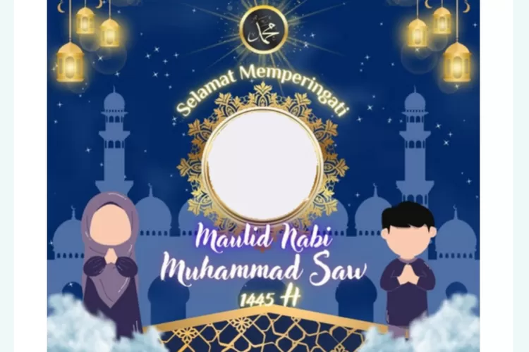 30 Link Twibbon Maulid Nabi Muhammad 1447 H/2025 Terbaru untuk WA Status