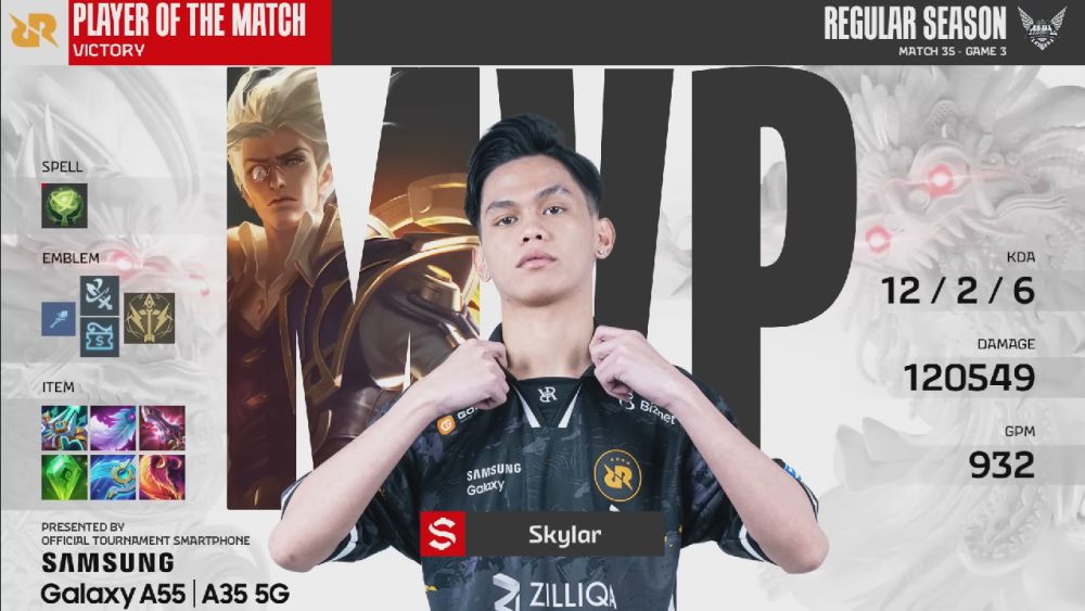 5 MVP dengan Poin Teratas Minggu ke-2 Regular Season MPL ID S16