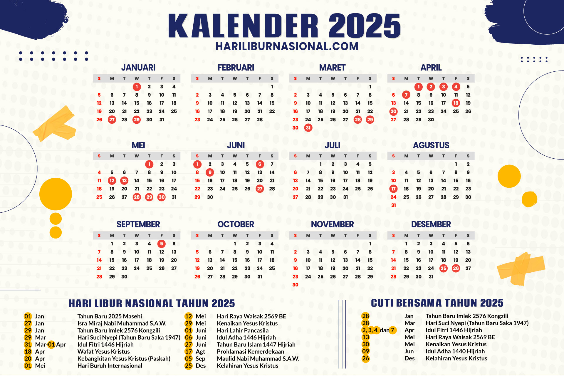 5 September 2025 Memperingati Hari Apa Saja? Ini Daftar Hari Pentingnya