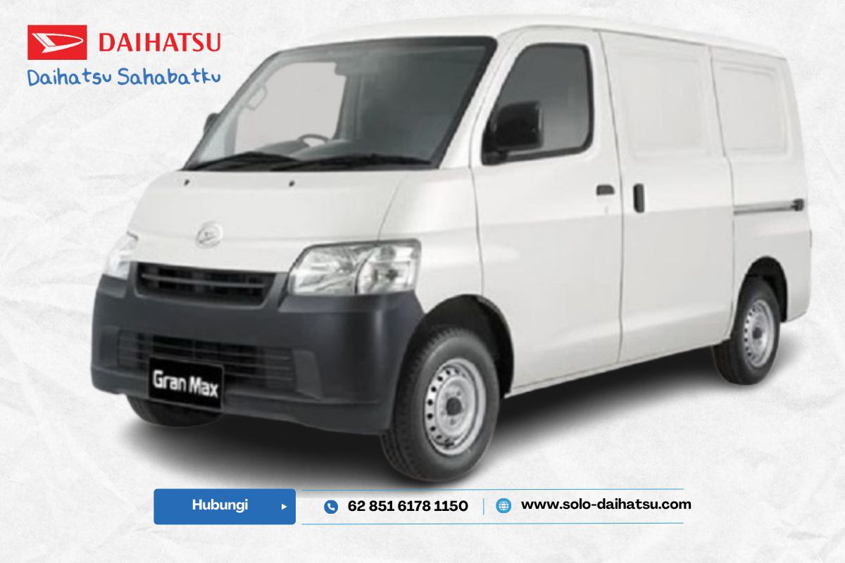 Alasan Daihatsu Rilis Gran Max Blind Van Transmisi Matik