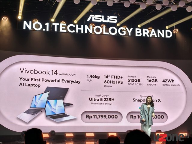 ASUS Vivobook 14 (A1407QA), Laptop AI Murah untuk Pengguna Mainstream