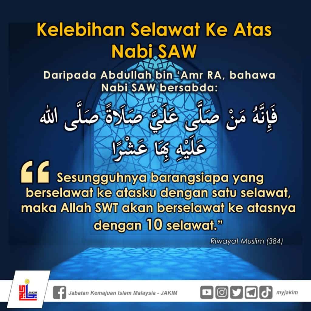 Bacaan Selawat Nabi Muhammad SAW di Bulan Maulid 2025, Ini Keutamaannya
