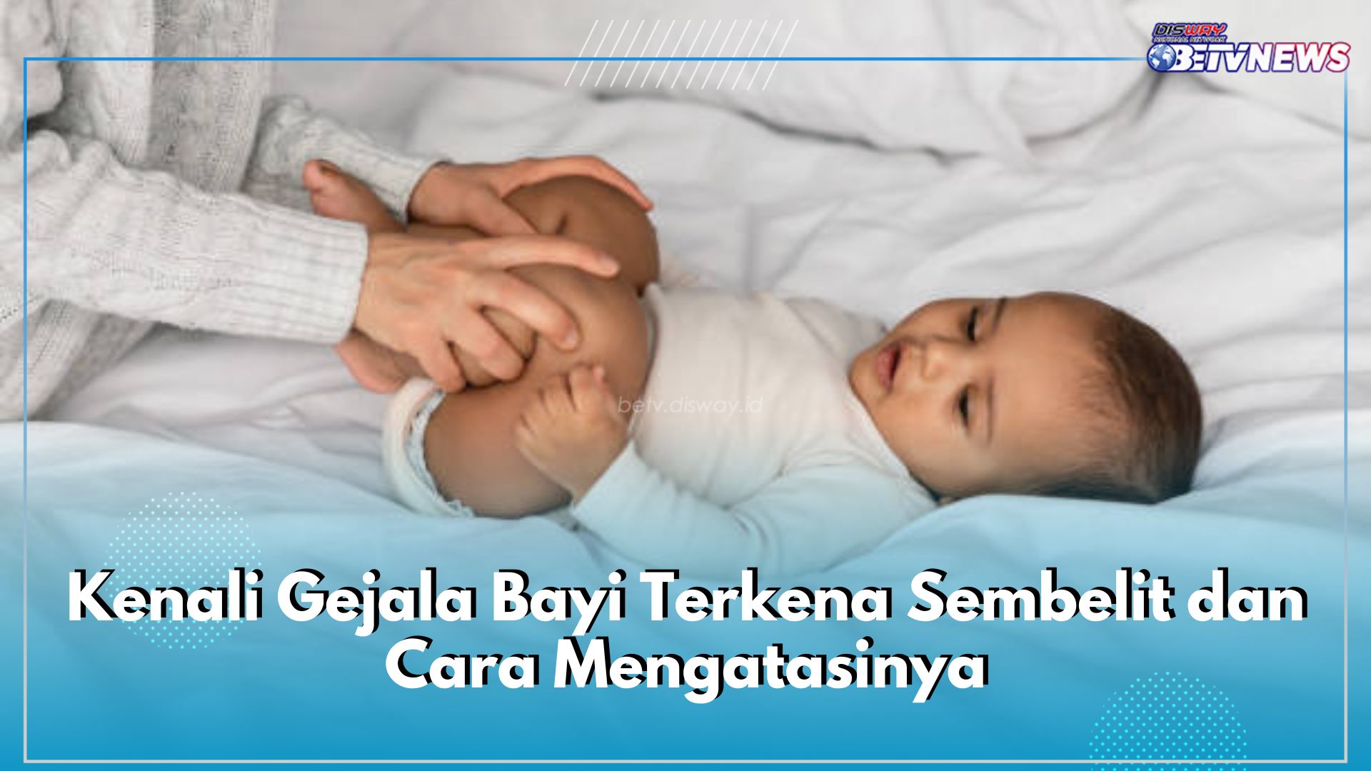 Bayi 2 Tahun Hampir Meninggal gegara Sembelit, Paru-parunya Terhimpit Tinja.