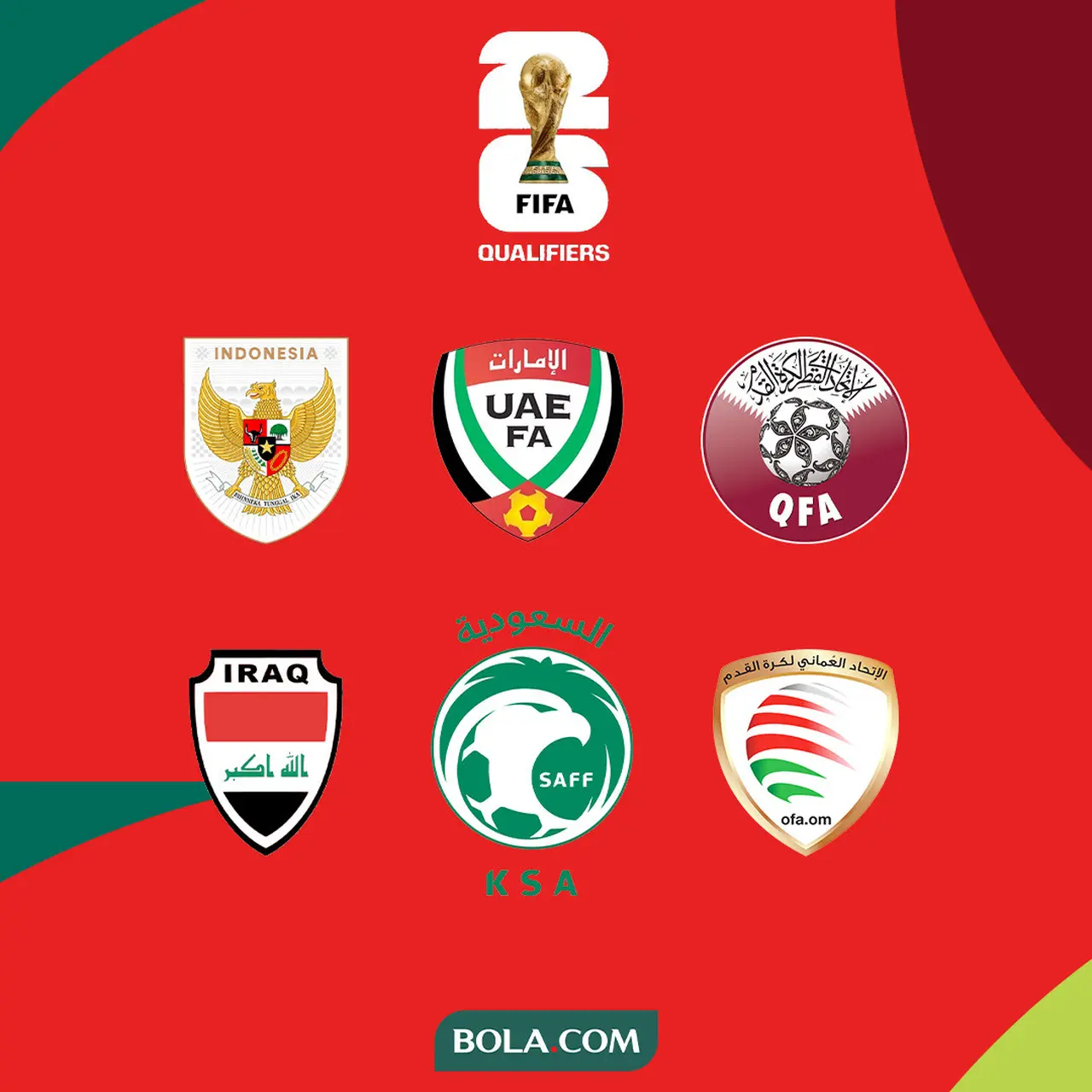 Bedah Kekuatan Lawan Timnas Indonesia di R4 Kualifikasi Piala Dunia 2026: Momok Pemain Lama Arab Saudi dan Irak
