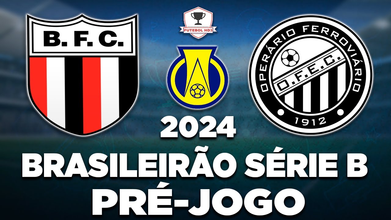 Botafogo-SP x Operário-PR - Brasileiro Série B 2025