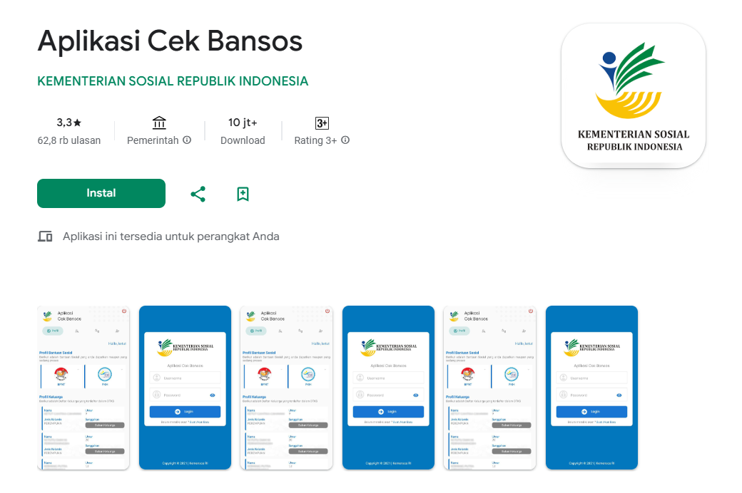 Cara Cek Penerima Bansos 2025 lewat HP, Mudah dan Cepat Pakai NIK