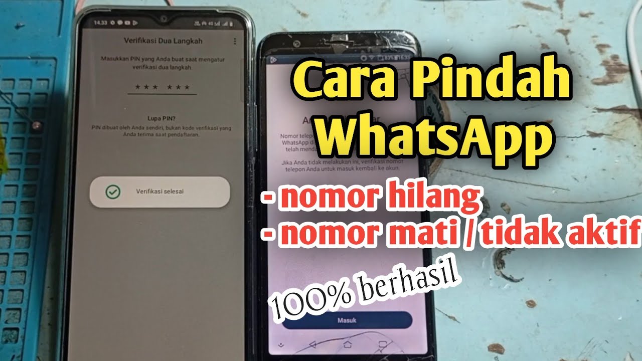 Cara Memindahkan WA ke HP Baru tapi Nomor Lama Sudah Tidak Aktif