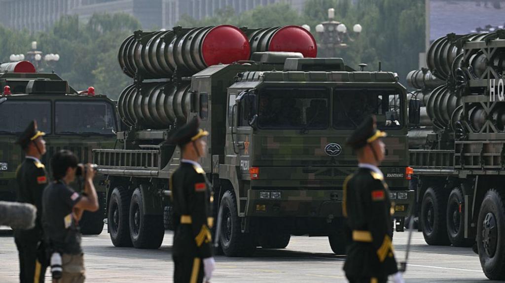 China parade: Xi hails 'unstoppable China' and unveils new weapons in show of strength
