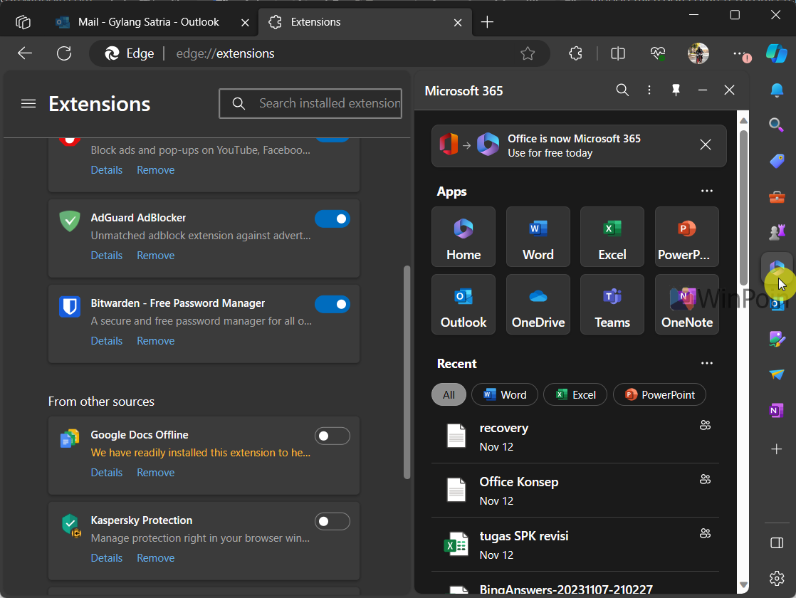 Ekstensi Microsoft Editor Dihentikan – Kini Terintegrasi dengan Microsoft Edge | WinPoin