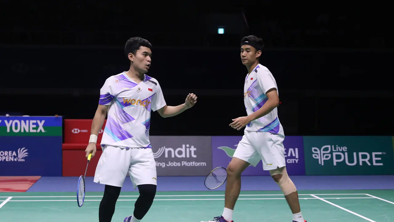 Ganda Putra Indonesia Pasang Target Tinggi di Korea Open 2025: Lampaui Semifinal, Fokus dan Konsistensi Jadi Kunci
