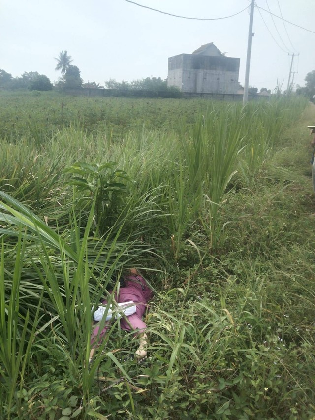 Geger Warga Temukan Mayat Wanita Paruh Baya di Bandar Lampung