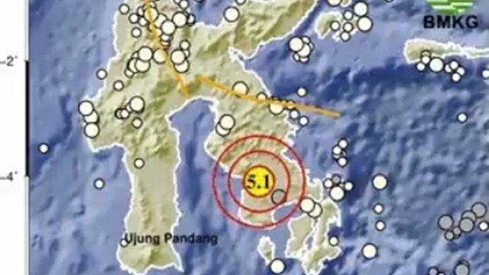 Gempa Bumi Guncang Kolaka Timur