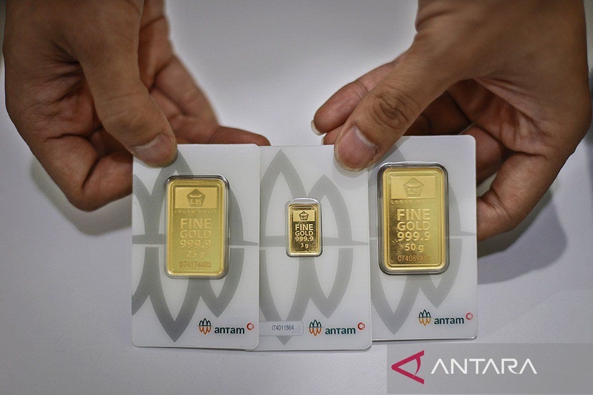 Harga Emas Antam Turun Jadi Rp 2.098.000 per Gram, Galeri24 Naik ke Rp 2.105.000