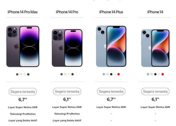 Harga iPhone 17 di Singapura dan Malaysia, Sudah Bisa Dipesan