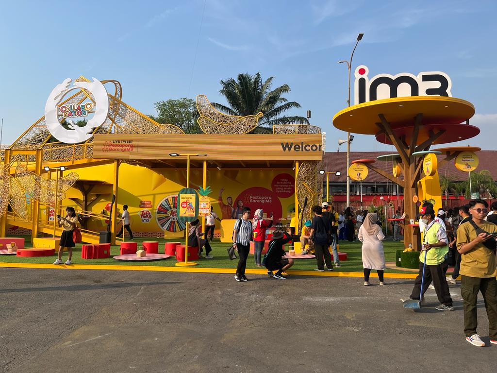 IM3 Bikin Pestapora 2025 Makin Pecah dengan Booth Gokil dan Fitur Anti-Tipu Satspam!