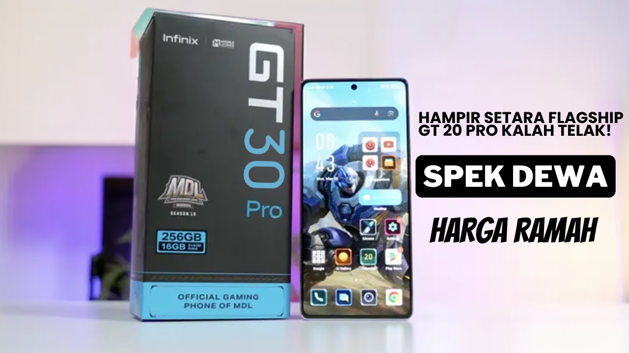 Infinix GT 30: Harga dan Spesifikasi HP Gaming Baru di Indonesia