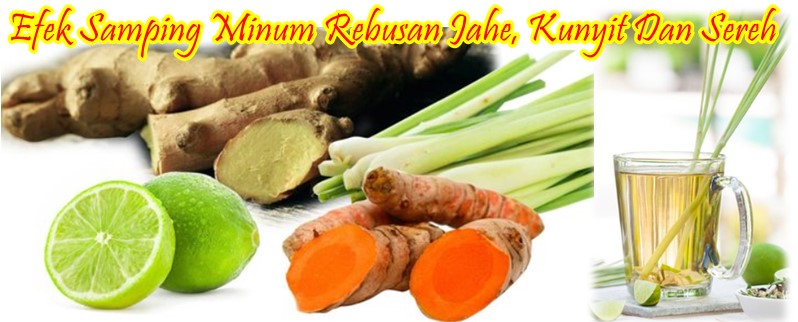 Ini Akibatnya Jika Terlalu Sering Minum Rebusan Jahe, Kunyit, dan Serai