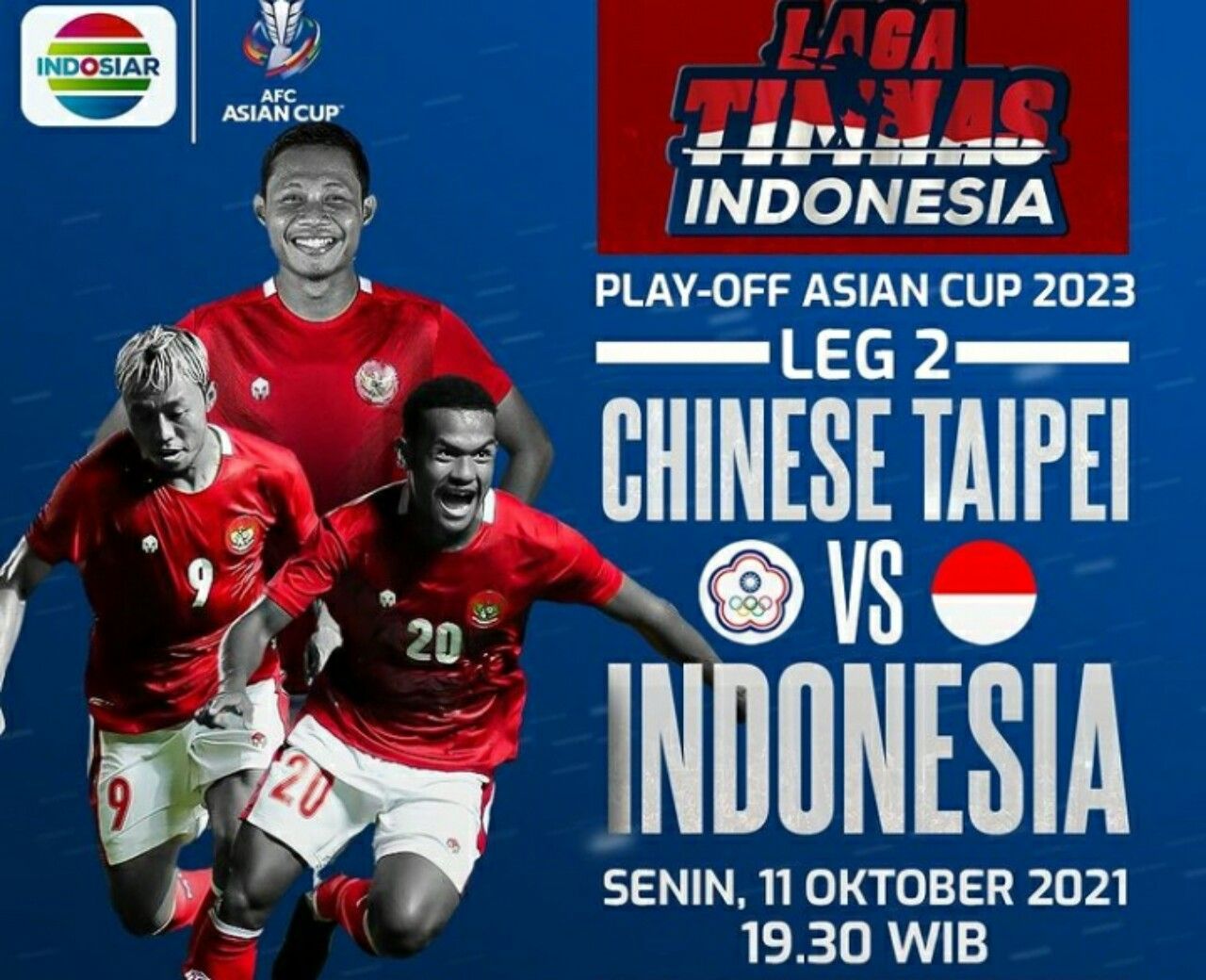 Jadwal Pertandingan Timnas Indonesia Vs Chinese Taipei di FIFA Matchday: Tonton di SCTV, Indosiar dan Vidio