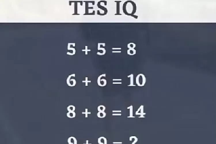 Jangan Ngaku Punya IQ Tinggi Kalau Tak Bisa Jawab Teka-teki Ini, Berani Coba?