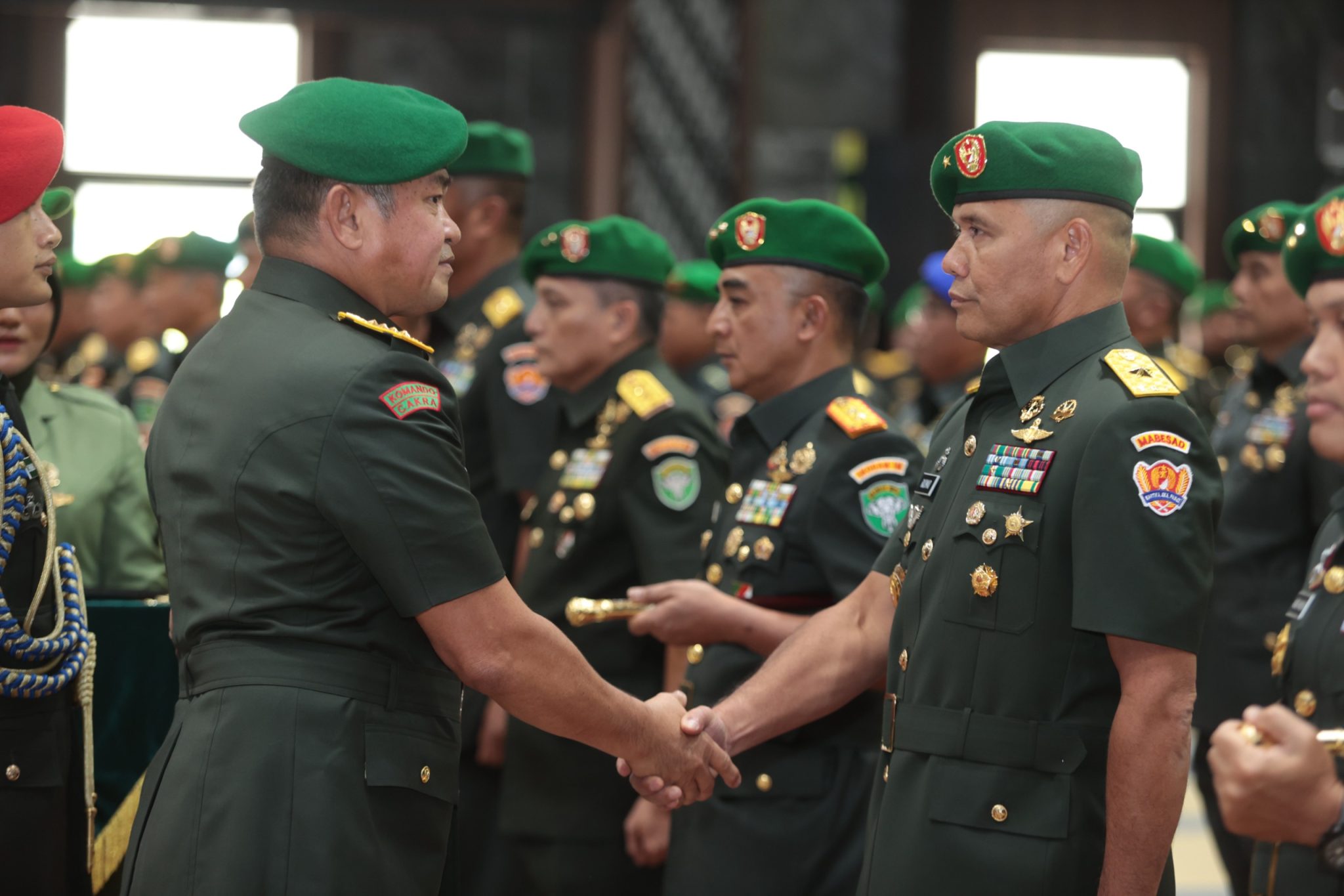 Kasad Pimpin Sertijab Sejumlah Jabatan Strategis dan Penyerahan Tugas Wakasad