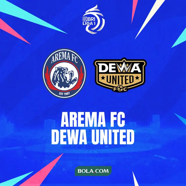 Link Live Streaming BRI Super League: Arema FC Vs Dewa United