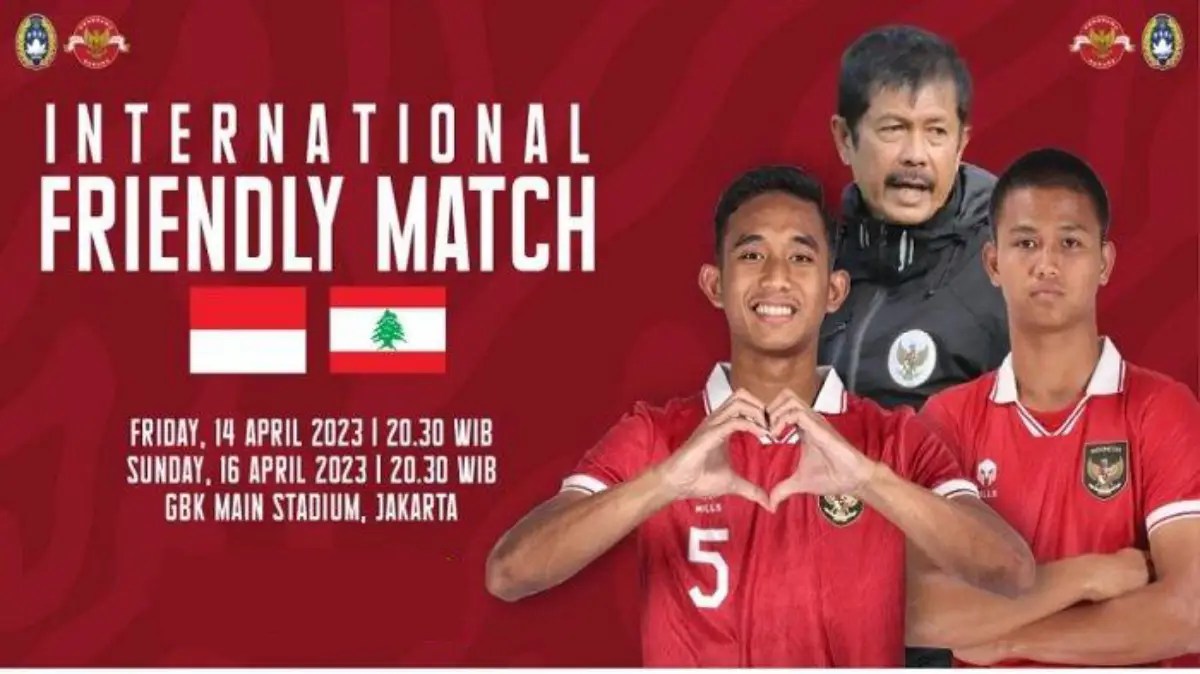 Link Live Streaming Timnas Indonesia Vs Lebanon di Vidio Malam Ini
